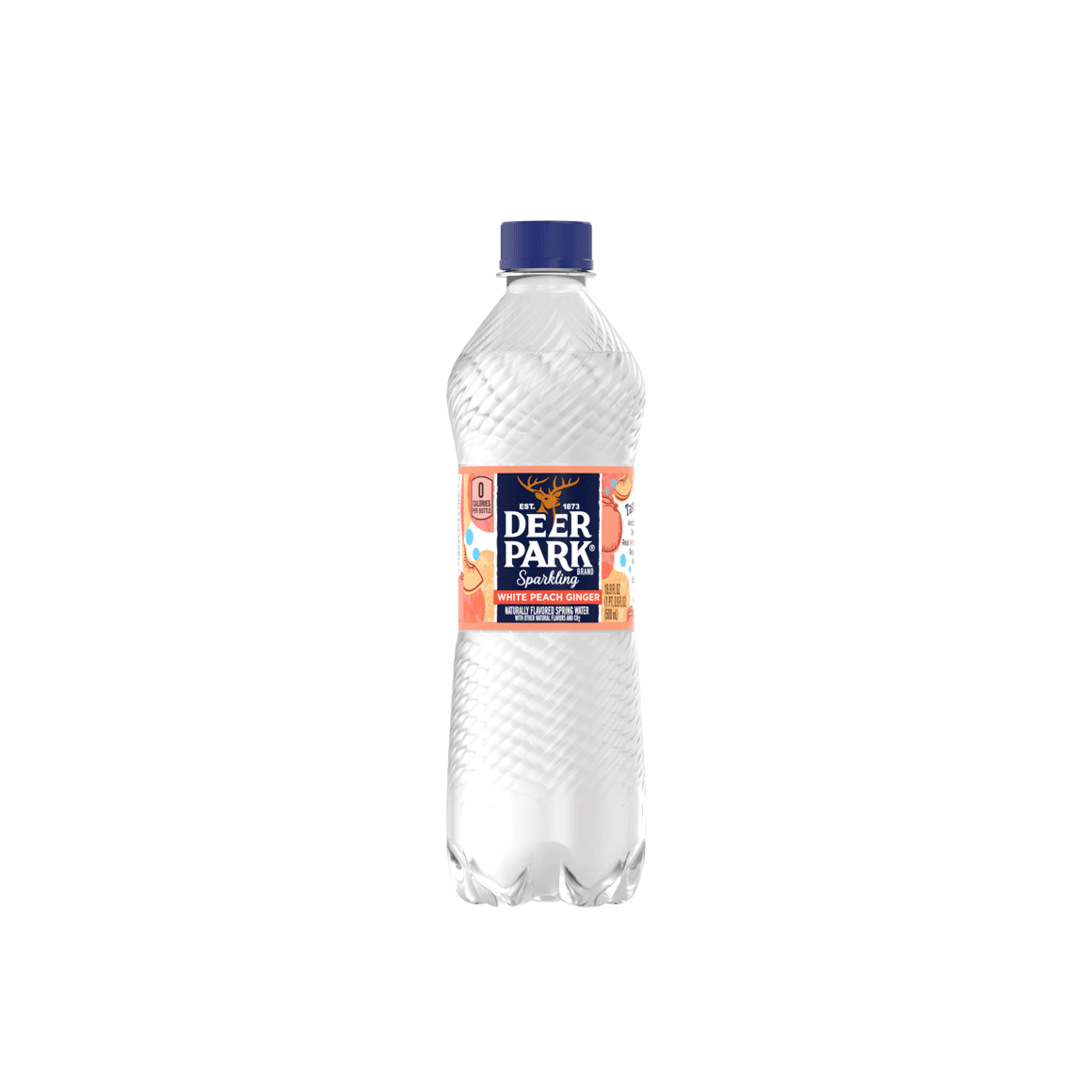 Deer Park® White Peach Ginger Sparkling Water Image2