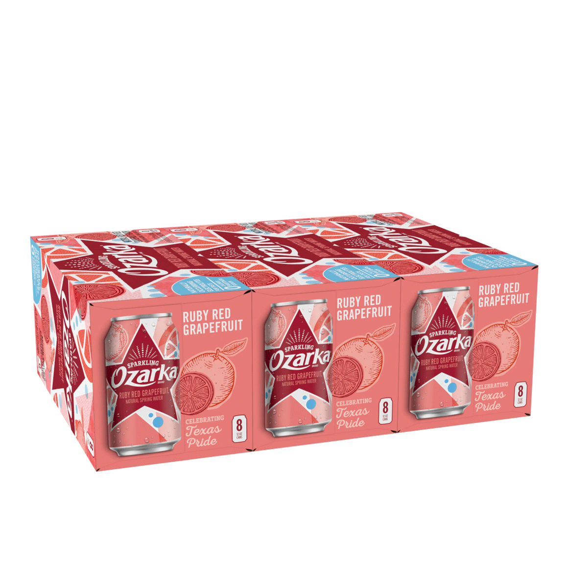 Ozarka® Ruby Red Grapefruit Sparkling Water Image1