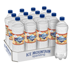 Ice Mountain® Brand Sparkling 100% Natural Spring Water - Orange Mango Ice Mountain® Brand Sparkling 100% Natural Spring Water - Orange Mango