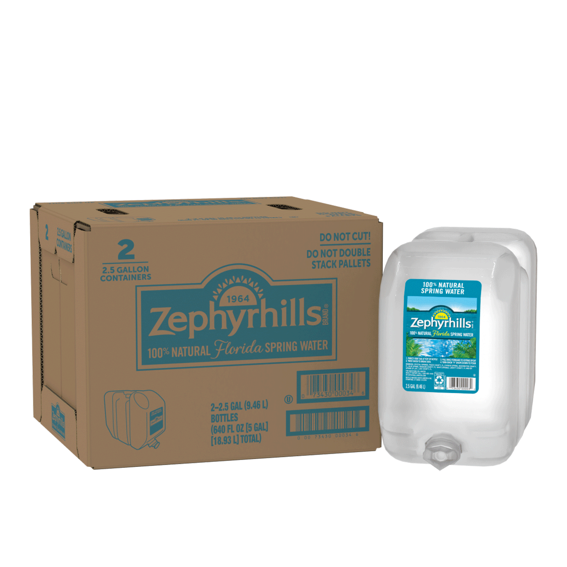Zephyrhills® 100% Natural Spring Water