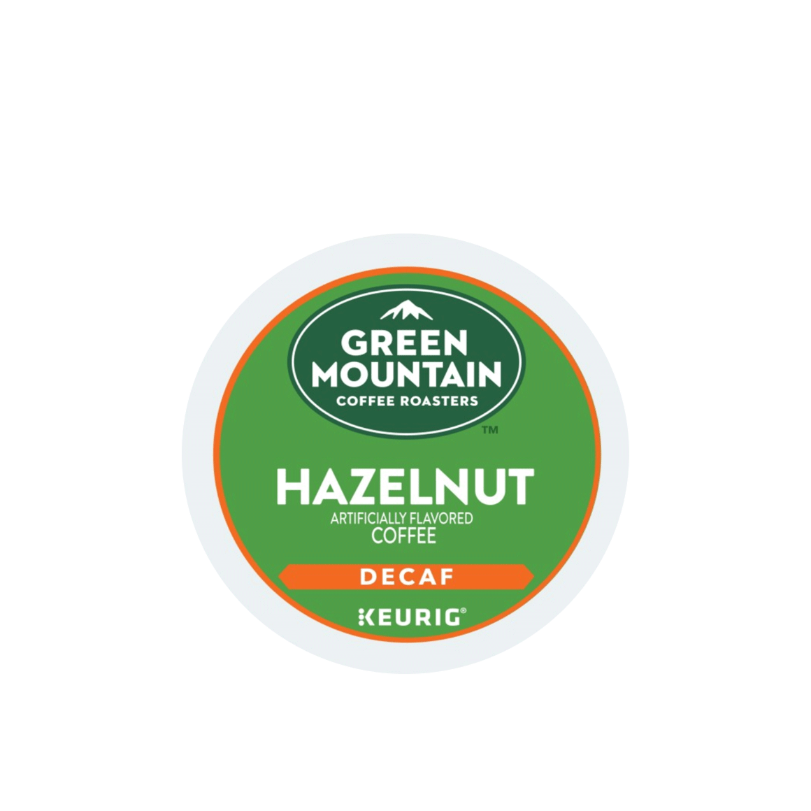 green mountain coffee hazelnut decaf k cup coffee pod Image1