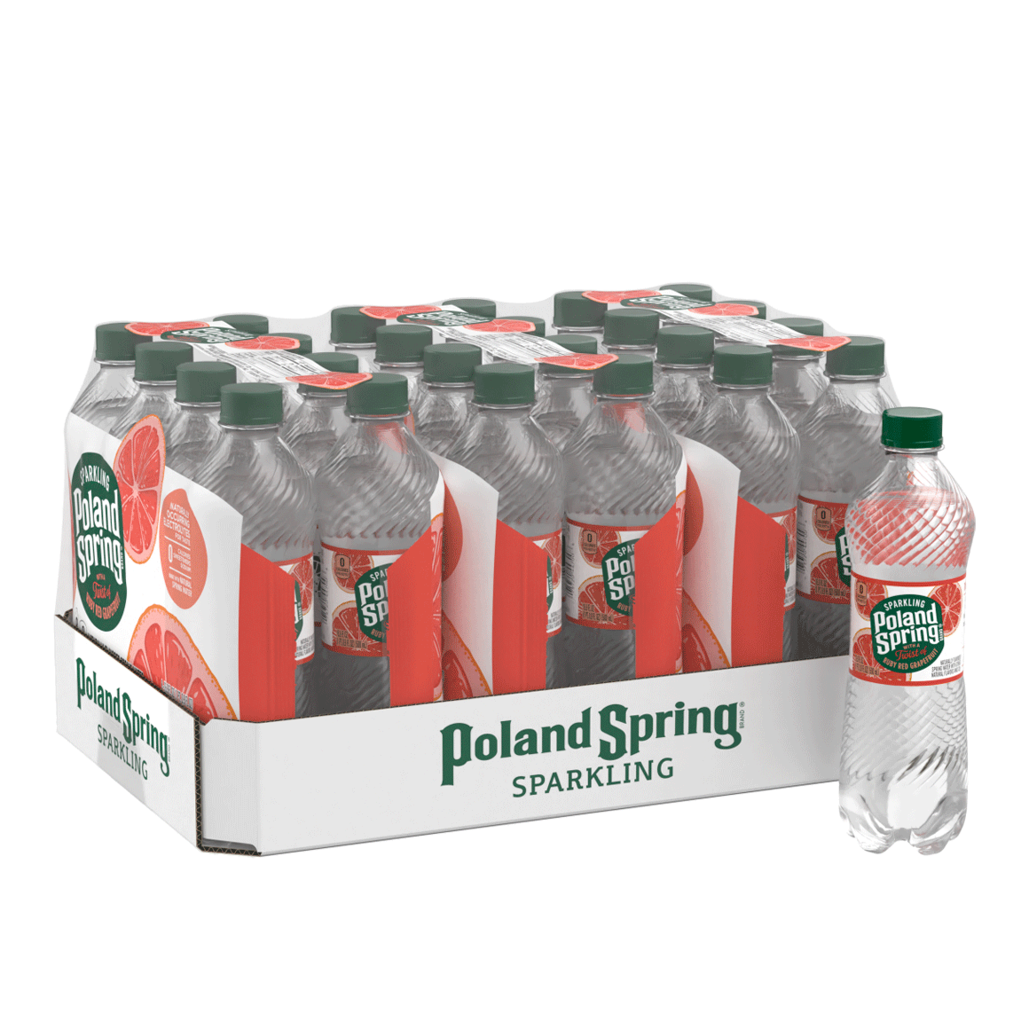 Poland Spring® Ruby Red Grapefruit Sparkling Water