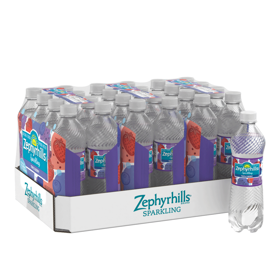 Zephyrhills® Triple Berry Sparkling Water