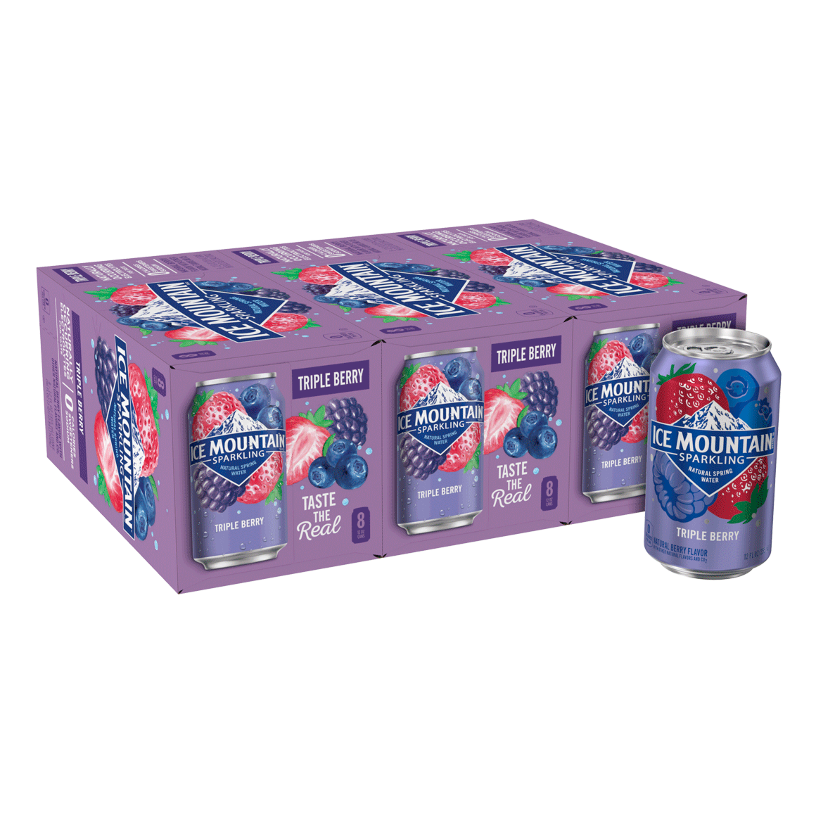 Ice Mountain® Triple Berry Sparkling Water