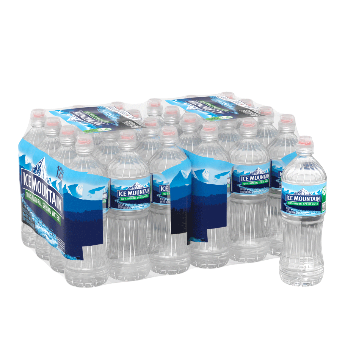 Ice Mountain® 100% Natural Spring Water Sport Cap