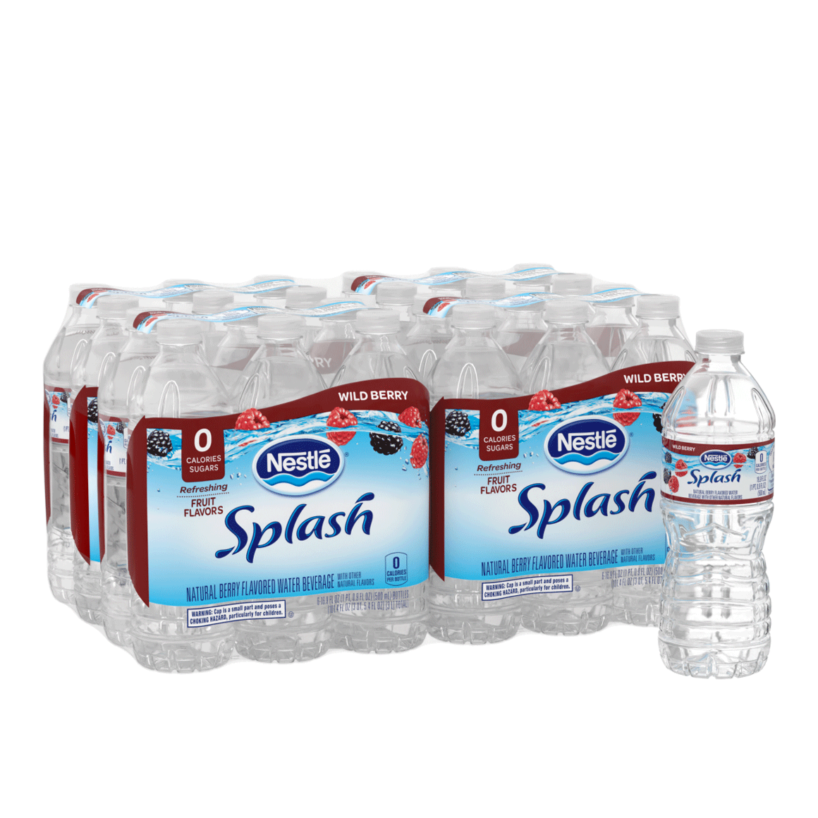 Nestlé® Splash Natural Wild Berry Flavored Water