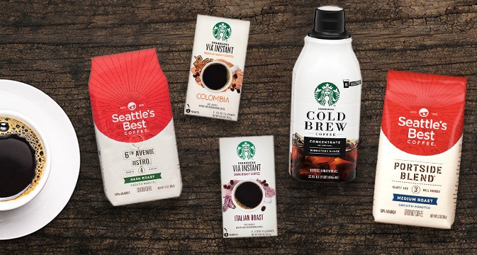 Seattles' best and Starbucks coffee
