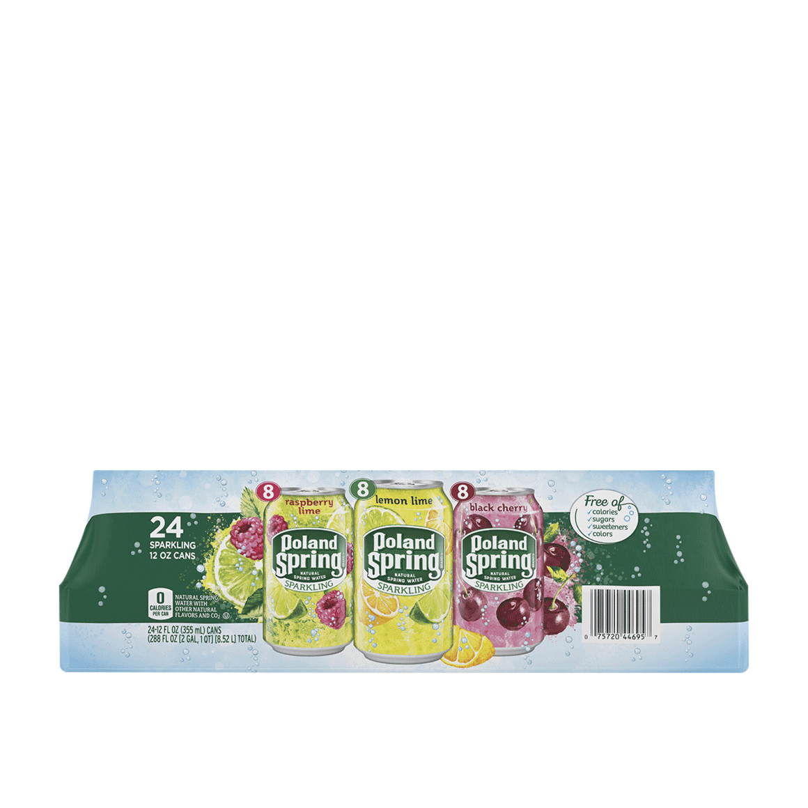 Poland Spring® Rainbow Flavored Sparkling Water Variety Pack Image1