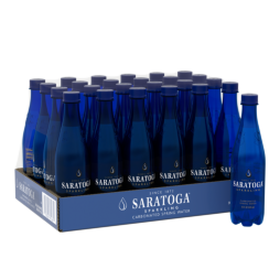 Saratoga Sparkling Spring Water | 16 Ounce, 24 Pack, PET Plastic | ReadyRefresh