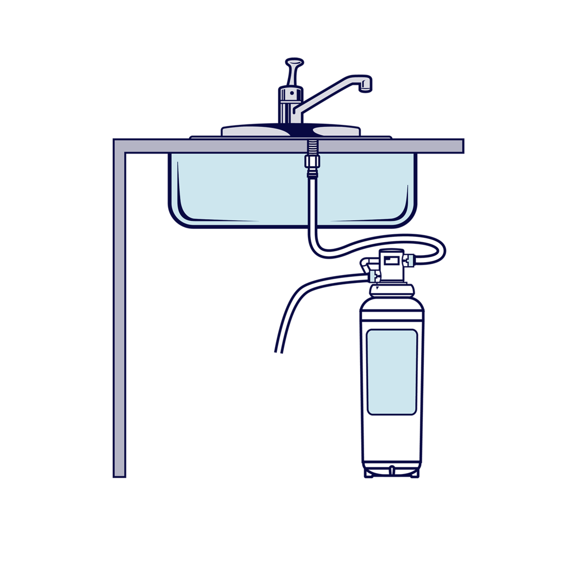 diagram of accupure ff1 water filtration system Image2