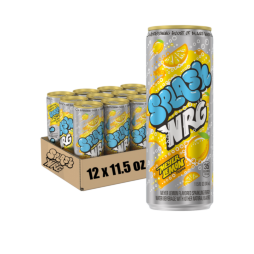 Splash NRG™ Meyer Lemon Flavored Sparkling Energy Water Beverage 11.5 Fl Oz Sleek Can (12 Pack)
