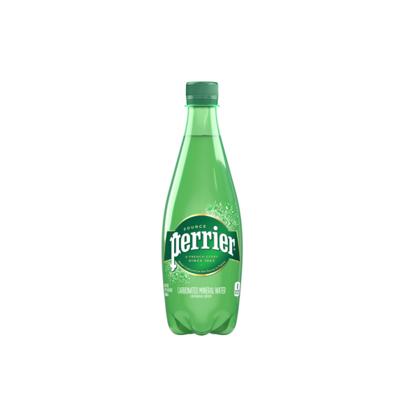 Perrier Carbonated Mineral Water Glass Bottles 11.15 Fl Oz. 4Ct