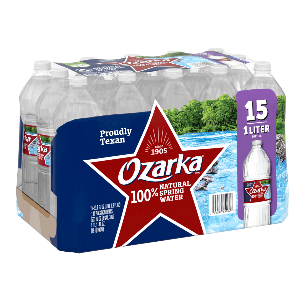 Ozarka® 100% Natural Spring Water Image1