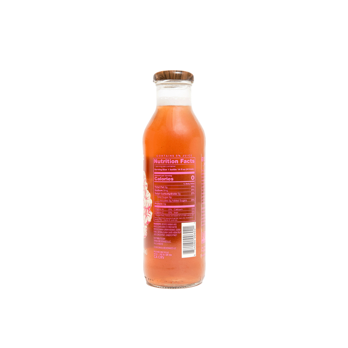 Shaka Tea® Guava Ginger Blossom Hawaiian Iced Tea Image2
