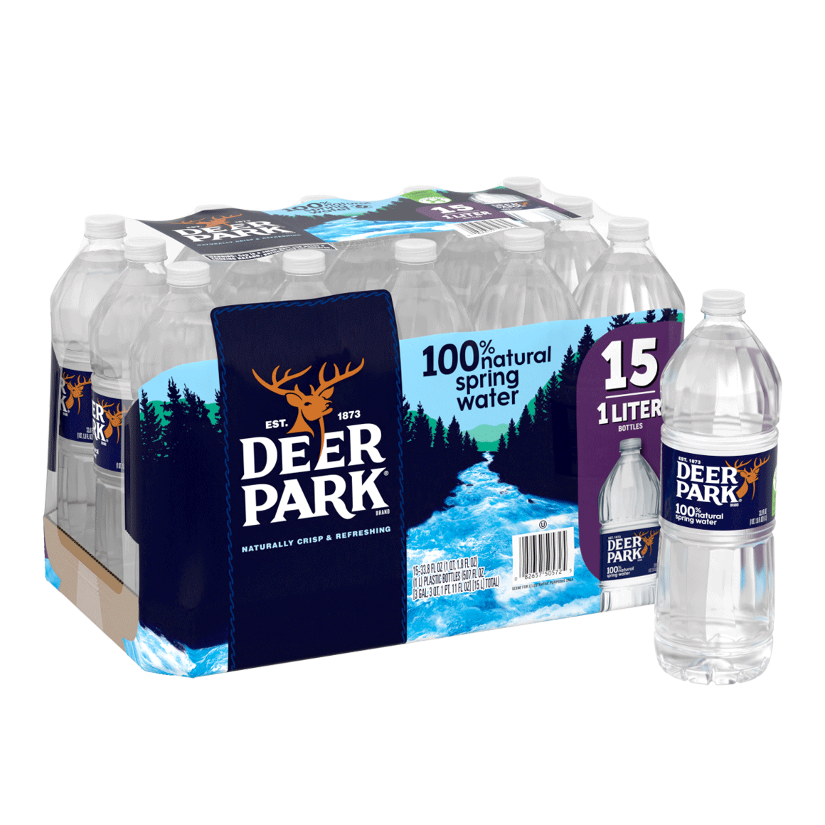 Deer Park Spring Water 1 Liter 15 Pack Readyrefresh