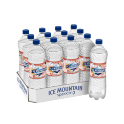 Ice Mountain® Brand Sparkling 100% Natural Spring Water - Ruby Red Grapefruit Ice Mountain® Brand Sparkling 100% Natural Spring Water - Ruby Red Grapefruit