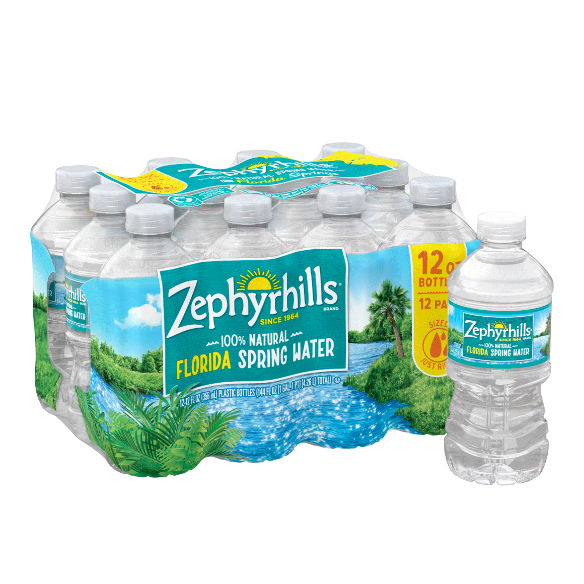 Zephyrhills® Spring Water 12 oz 12Pack ReadyRefresh