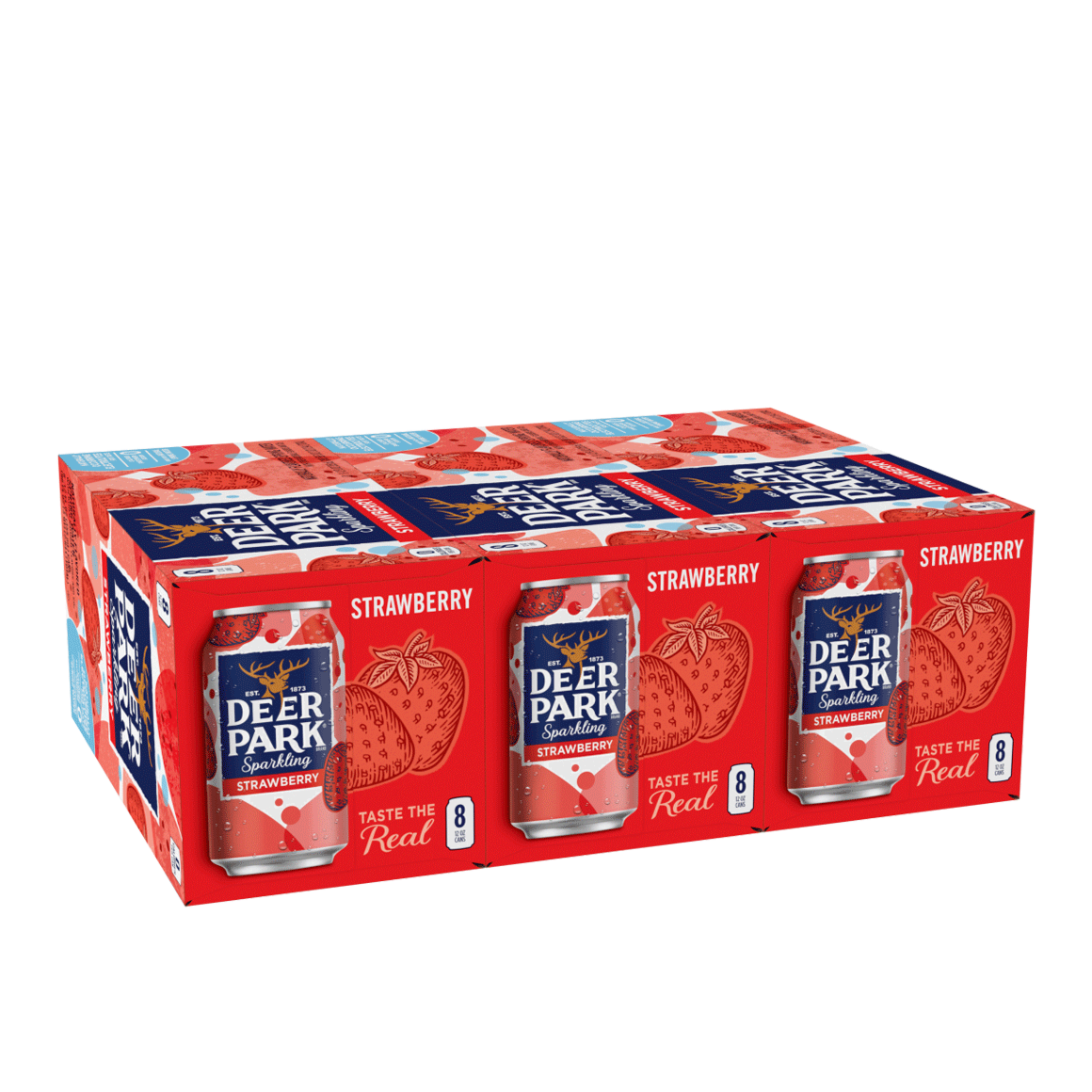 Deer Park® Summer Strawberry Sparkling Water Image2