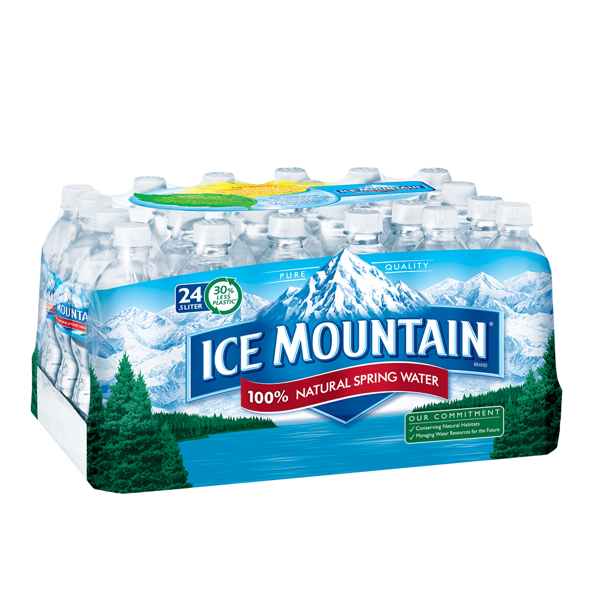 Ice Mountain® 100% Natural Spring Water