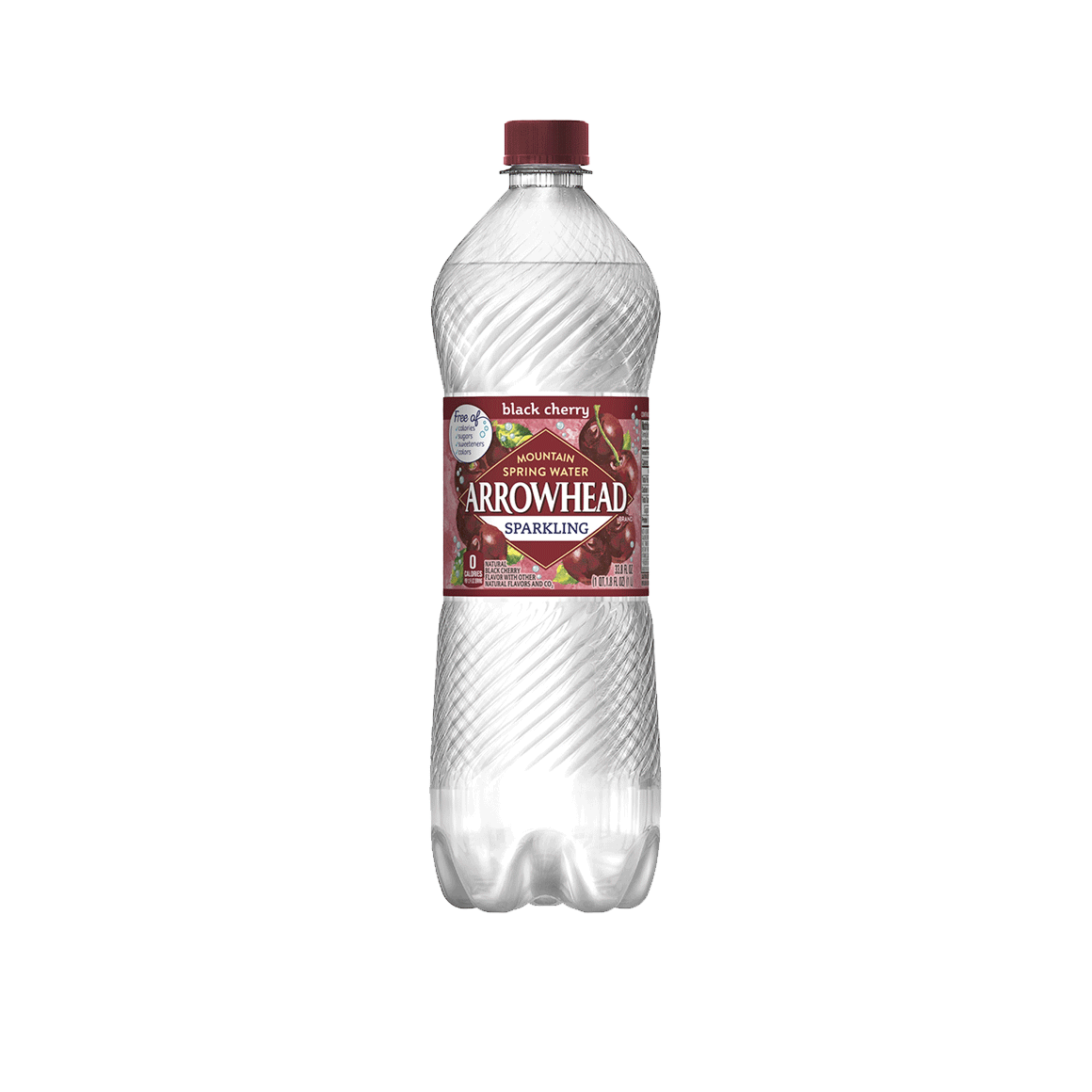 Arrowhead® Brand Sparkling 100% Mountain Spring Water - Black Cherry Image1