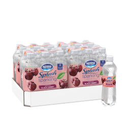 Nestlé® Splash Black Cherry Sparkling Water & Fruit Beverage