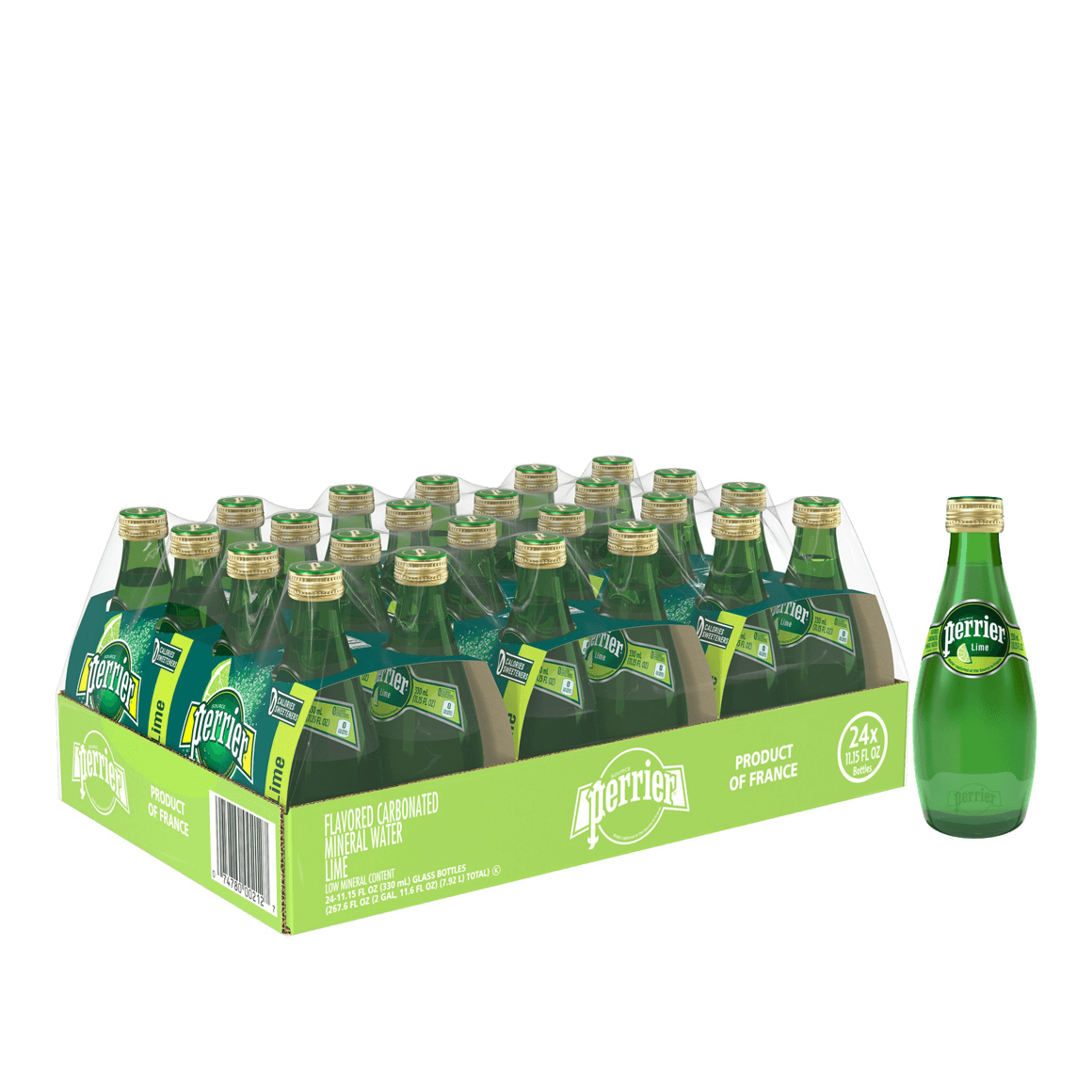 Perrier® Carbonated Mineral Water - Lime