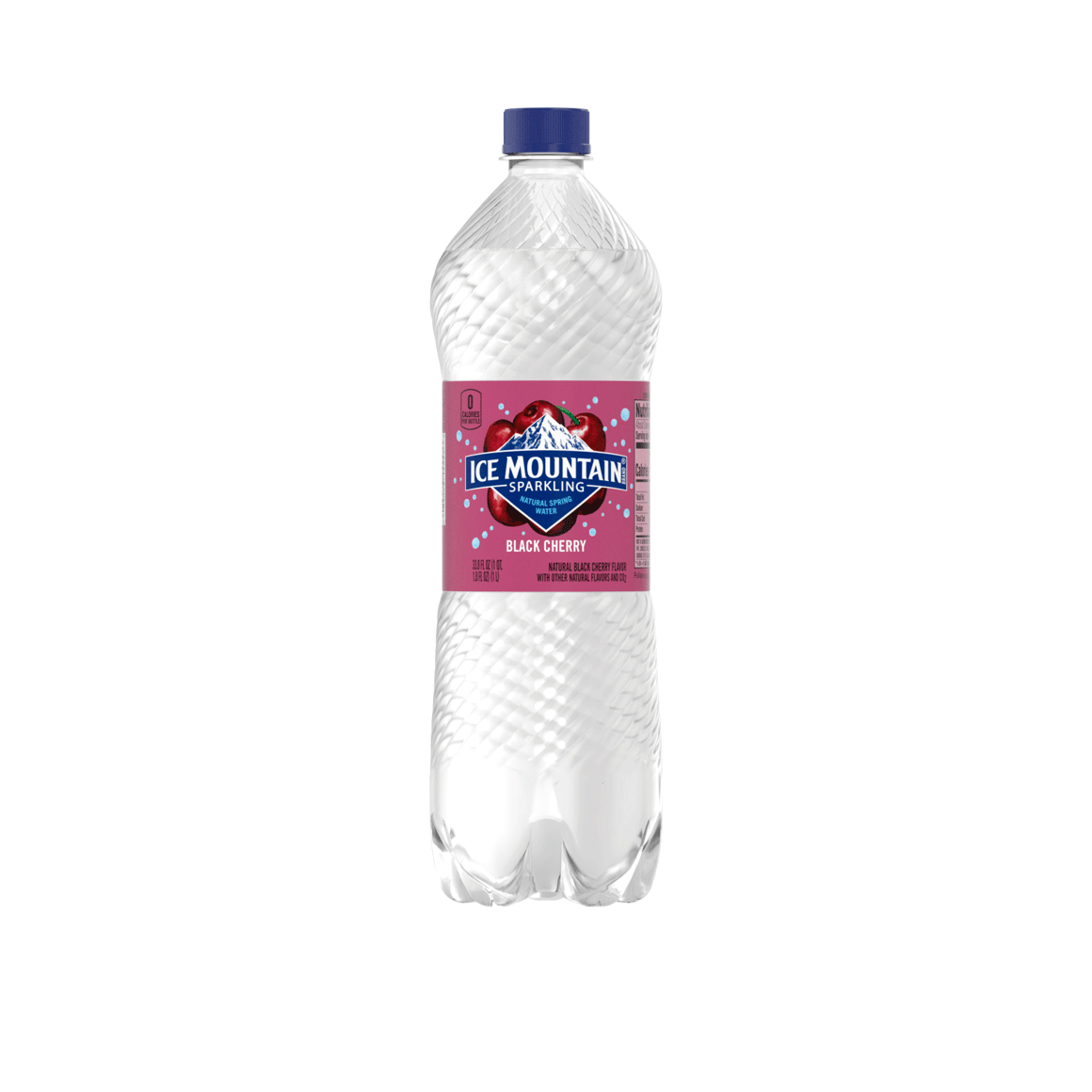 Ice Mountain® Brand Sparkling 100% Natural Spring Water - Black Cherry Image2