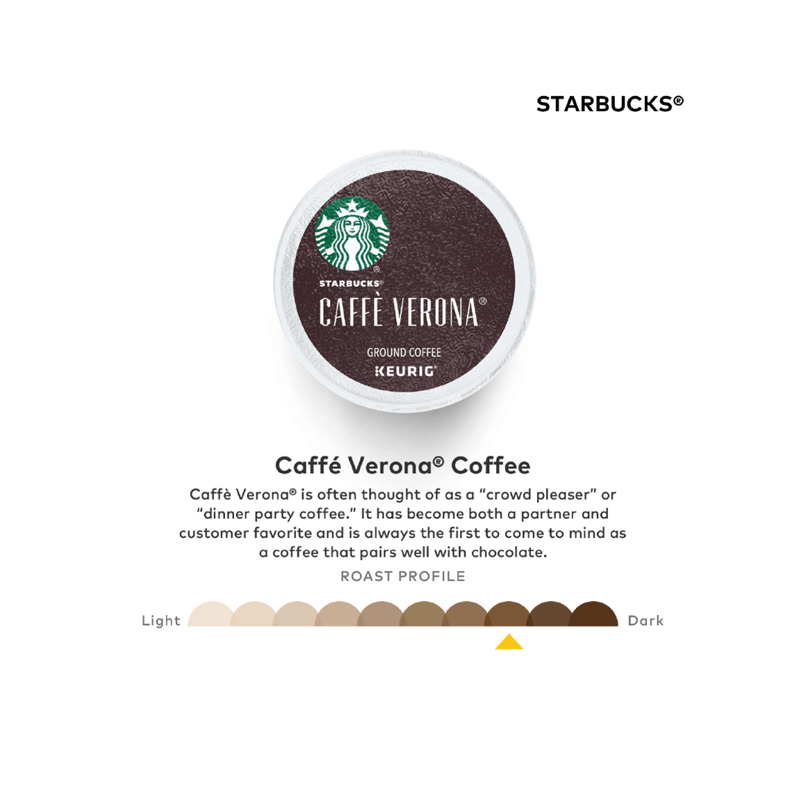 Cafe verona starbucks k cups clearance