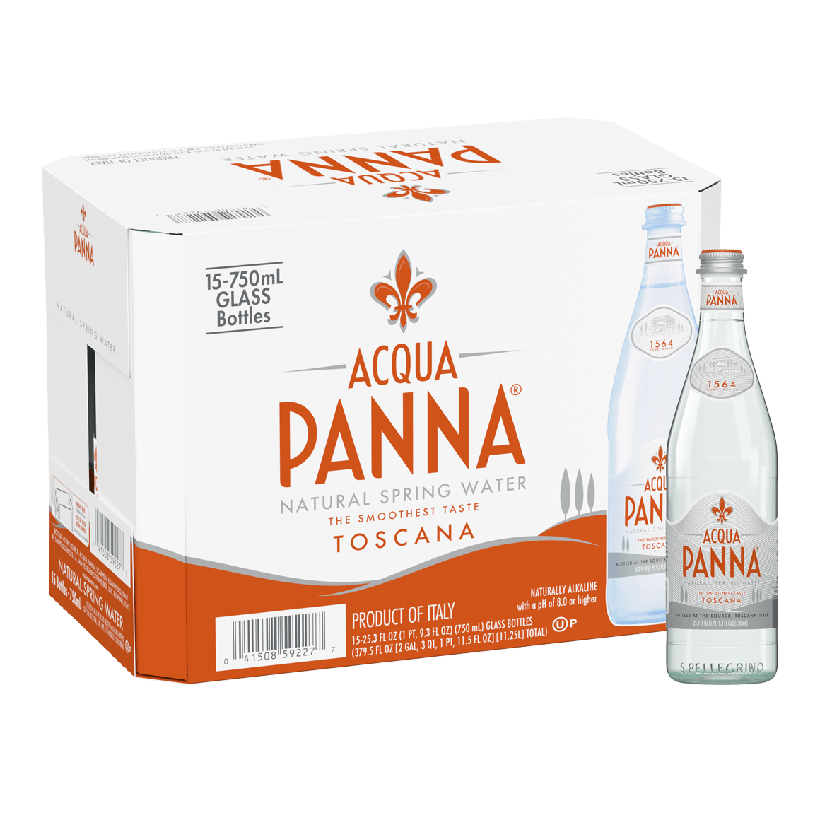 Acqua Panna® Natural Spring Water - Glass Image1