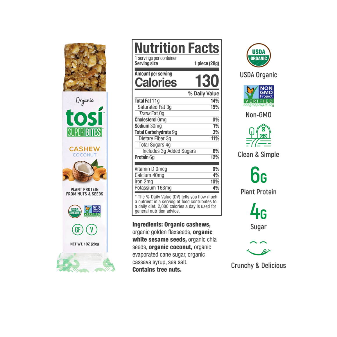Tosi® Organic SuperBites - Healthy Snacking Combo Image4