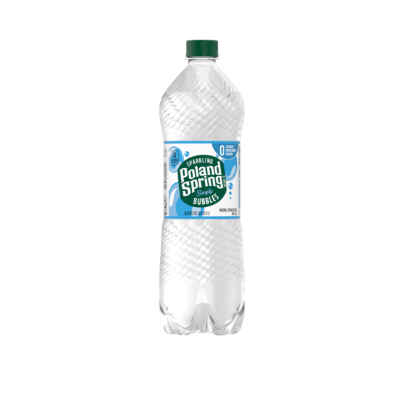 Poland Spring® Unflavored Sparkling Water 1 Liter 12Pack ReadyRefresh