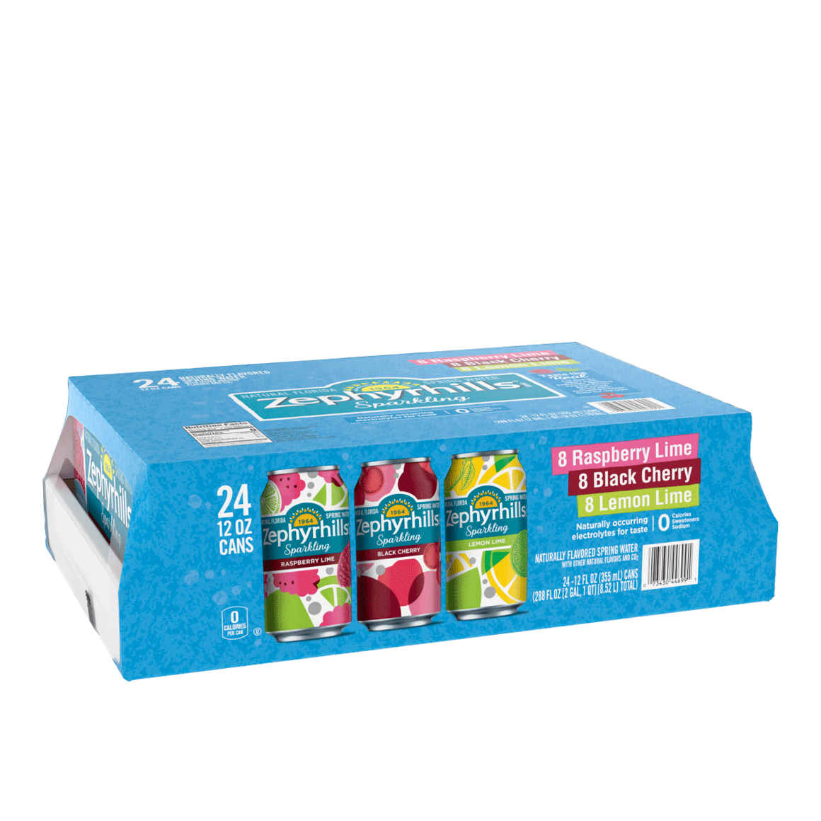 Zephyrhills® Rainbow Flavored Sparkling Water Variety Pack Image1