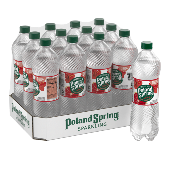 Poland Spring® Blood Orange Hibiscus Sparkling Water