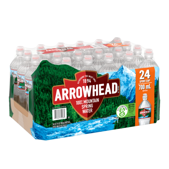 Arrowhead® 100% Mountain Spring Water Sport Cap Image1