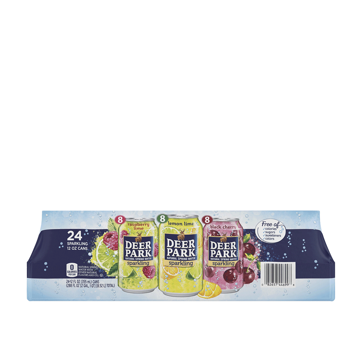 Deer Park® Rainbow Flavored Sparkling Water Variety Pack Image2