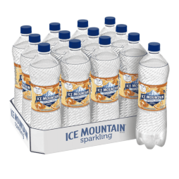 Ice Mountain® Brand Sparkling 100% Natural Spring Water - Orange Ice Mountain® Brand Sparkling 100% Natural Spring Water - Orange