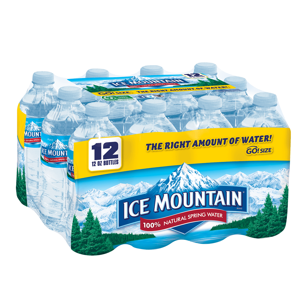Ice Mountain® Spring Water 12 oz 12Pack ReadyRefresh