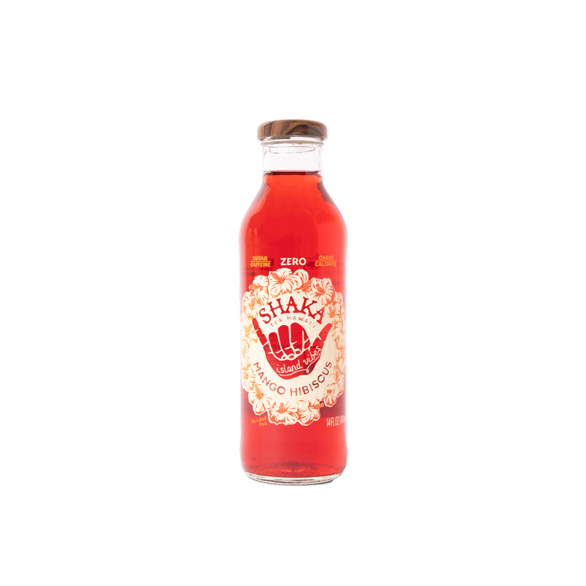 Shaka Tea® Mango Hibiscus Hawaiian Iced Tea Image2