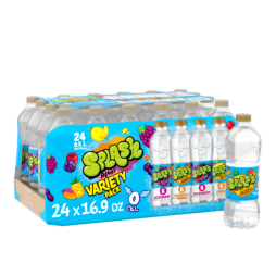 Splash Blast™ Variety Flavored Water Beverage 16.9 Fl Oz Plastic Bottles (24 Pack)