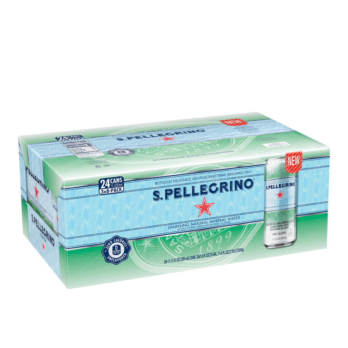 S.Pellegrino Essenza Unflavored 3(8x330ml)