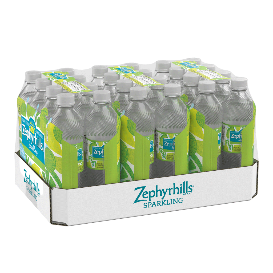 Zephyrhills® Zesty Lime Sparkling Water Image1
