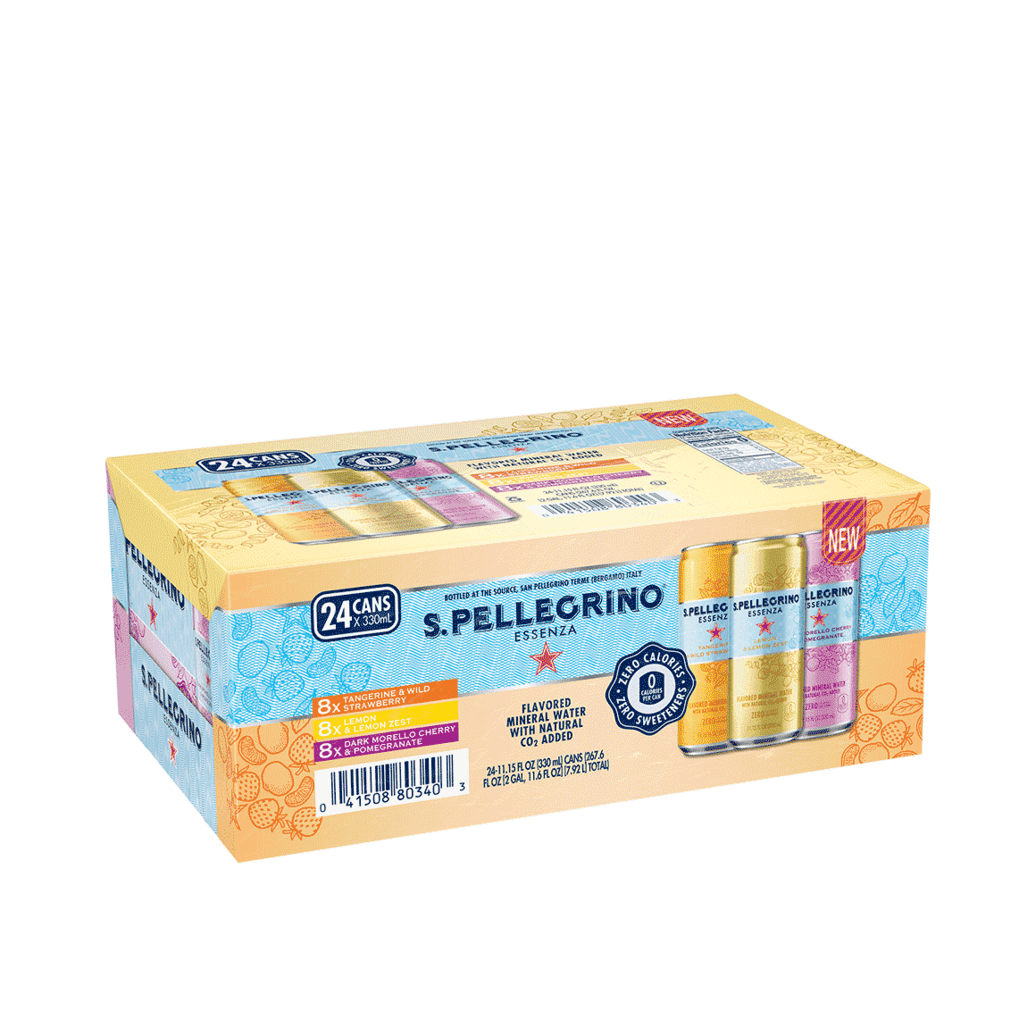 S.Pellegrino® Essenza™  Rainbow (330ML 24-Pack)  ReadyRefresh