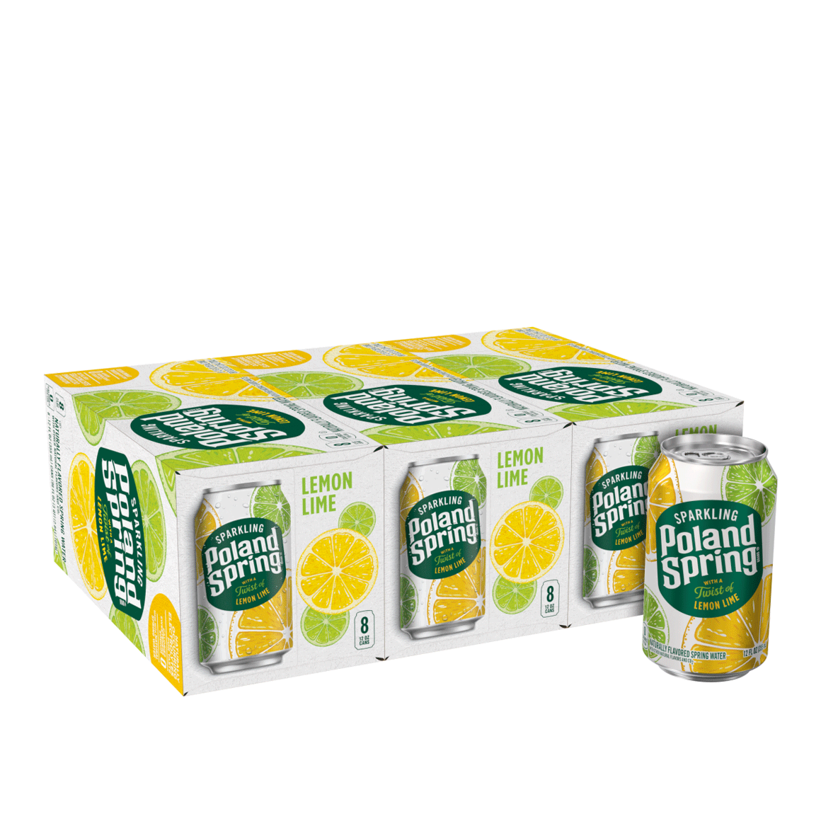 Poland Spring® Lemon Lime Sparkling Water