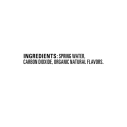 origin peach flavored sparkling water 12 ounce cans ingredients