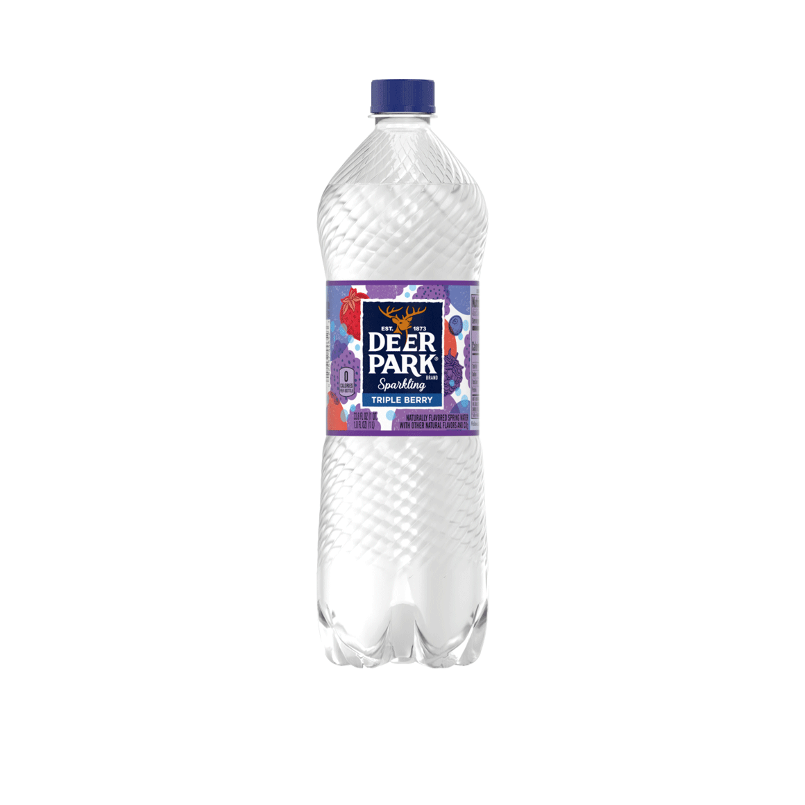 Deer Park® Brand Sparkling 100% Natural Spring Water - Triple Berry Image2