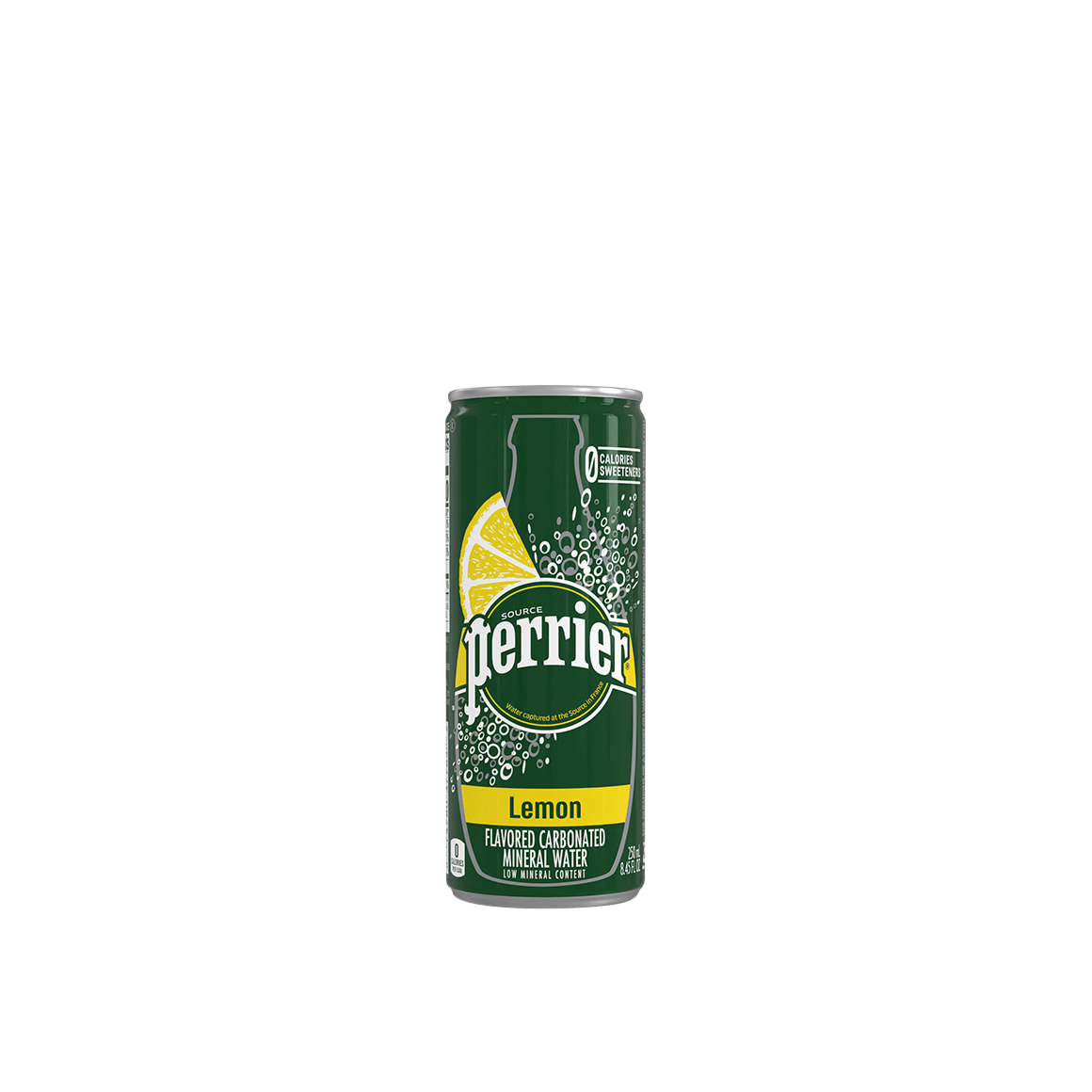 Perrier® Carbonated Mineral Water Slim Cans - Lemon Image2
