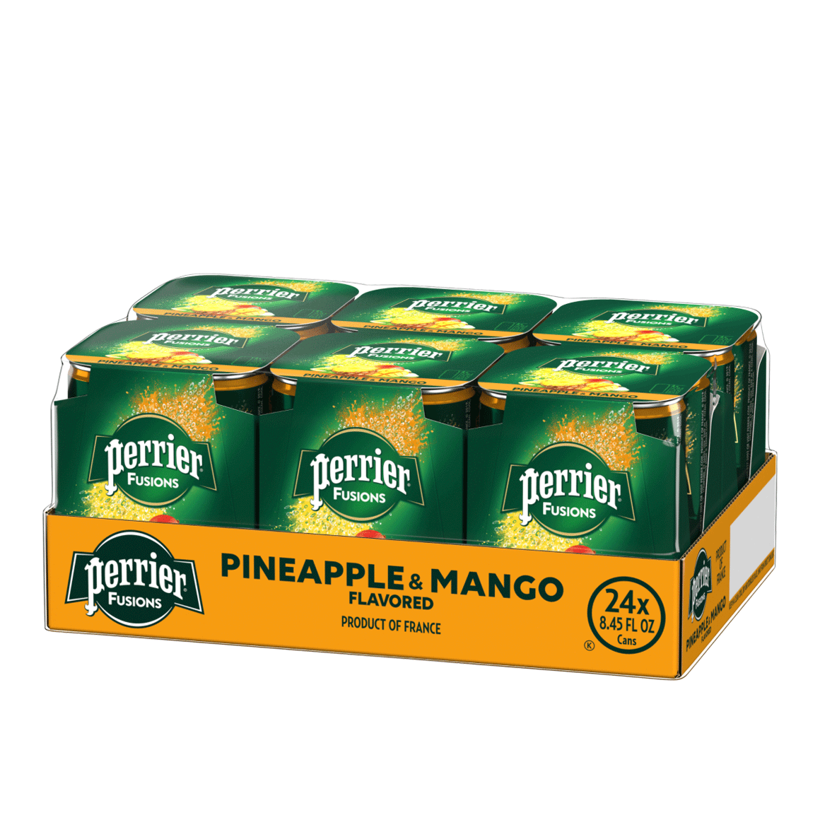Perrier® Fusions Carbonated Mineral Water - Pineapple & Mango Image1