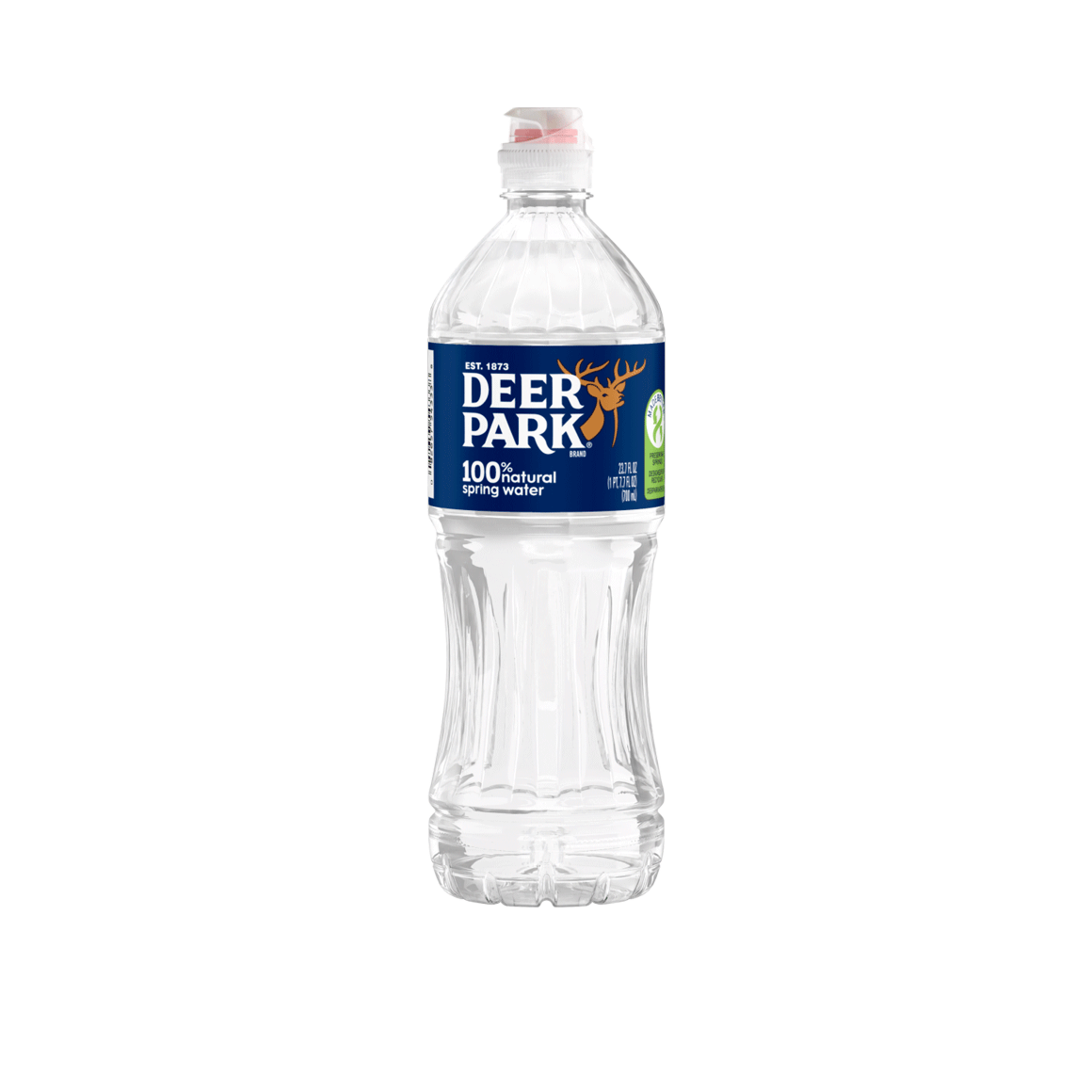 Deer Park Spring Water Sport Cap 750 Ml 24 Pack Readyrefresh