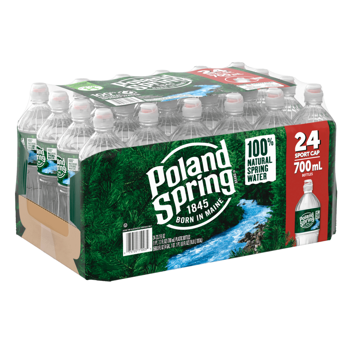 Poland Spring® 100% Natural Spring Water Sport Cap Image1