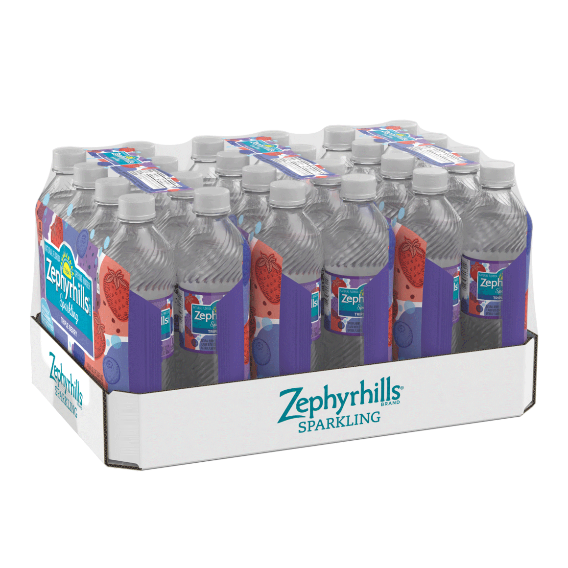 Zephyrhills® Triple Berry Sparkling Water Image1